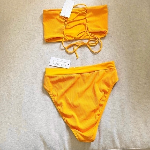 NWT L*SPACE Beach Wave Top & Frenchi Bottom Set - Picture 6 of 6